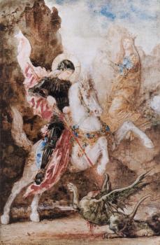 Gustave Moreau : Saint Georges